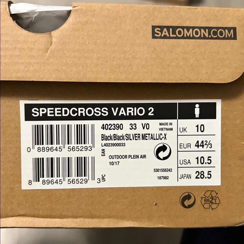 SALOMON SPEEDCROSS VARIO 2 SHOES